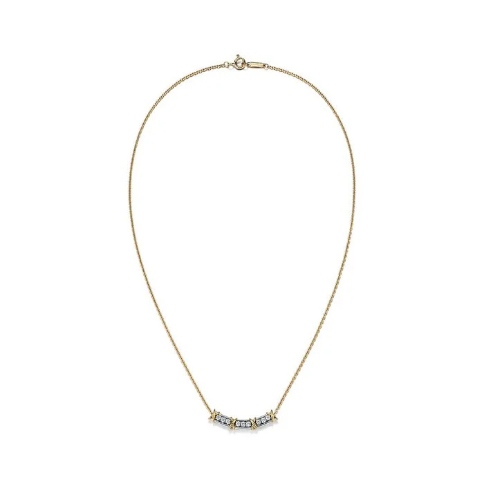 Sixteen Stone Narrow Pendant